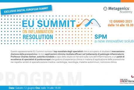 EU Summit on inflammation resolution
